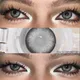 AMARA New Colored Contacts Lenses for Eyes Gray Contact Lenses Blue Eye Contacts Colorful Makeup