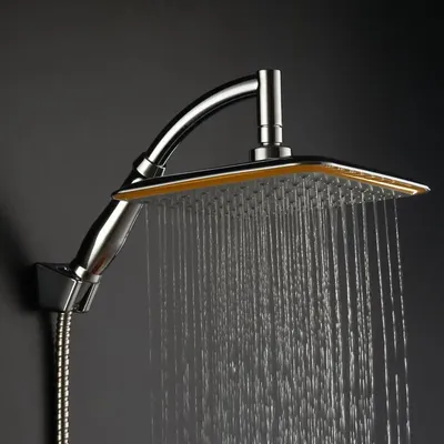 Rainfall Shower Head Large Flow Supercharge Rainfall Showerhead Bathroom Faucet Replacement Parts Home Hotel Shower Accessories