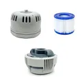 For Lay-Z-Spa Chemical Dispenser P05345 + 54123 Filter Housing +1 Filter For Hot Tub Spas And