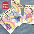 Kawaii Carebears Keychain Acrylic Decoration Anime Cute Rainbow Bear Keychain Bag Hanging Airpods