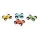 4pcs Track Toy Car Children;s Wooden Scooter Toy for Sliding Racing Toy Replacement Ramp Race Car