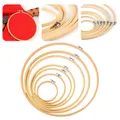 1Pcs 3-10" Embroidery Hoop Tool Adjustable Embroidery Wooden Frame Hoop Circle Embroidery Shed