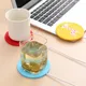 USB Power Suply Tea Coffee Cup Mug Warmer Heating Cup Mat Pad Coasters for Office xqmg Electric