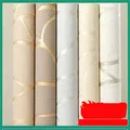 Modern Simple 3D Wallpaper TV Background Bedroom Living Room Wallpaper Curve Stripe Non-Woven Film