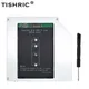 TISHRIC 2nd Hdd Caddy Aluminum M2 NGFF SSD To SATA 9.5/12.7mm Hard Disk Drive Box Enclosure DVD