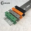 2pcs PCB Mounting Adapter With 4 Screws 25mm DIN Rail Mounting Adapter PCB Bracket Holder Carrier