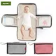 AIO Portable Baby Changing Table Waterproof Mommy Diaper Bag for Travel Foldable Newborn Changing