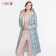 CHCH Autumn Winter Fashion 2023 New Women's Down Coat Long Puffer Jacket Thickened Hooded Winter