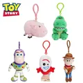 Genuine Disney Buzz Lightyear Plush Toys Fantasy Toy Story Pendant Bag Accessories Keychain Bag Car