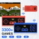 8 Bit King 4K Game Stick Video Game Console Built In 3300+ Games For PCE FC GBC GB HD TV Handheld