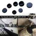 7PCS Waterproof Cap Dust Cover Suspension Bottom Chassis Hole Protection For Suzuki Jimny JB64 JB74