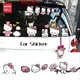 Sanrio Anime Hello Kitty Car Sticker Kawaii Kitty Cat Auto Window Decals Rear Windshield Stickers
