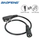 BAOFENG 2 Pin to 3.5mm Walkie Talkies Earpiece Adapter Two Way Radio Headset Adapter Cable