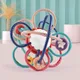 Baby Bell Rattle Ball Plastic Toys 0 6 12 Months Newborn Baby Stuff Colorful Cute Hand Shake Teether