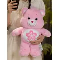 Kawaii Sakura Rainbow Bear Plush Toys Lovely Teddy Bear Stuffed Doll Soft Comfort Toy Anime Sofa