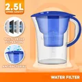 2.5L Alkaline Drinking Water Filter Pitcher Includes Free Filter 7-Stage Filtration System to Purify