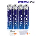 PALO 1.5V AAA 1110mWh USB Rechargeable Li-ion AAA Battery 1.5V lithium ion AAA batteries for Remote