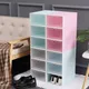 Foldable Clear Shoes Storage Box Dustproof Shoe Organizer Shoe Cabinet Footwear Holder Protection