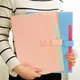 A4 Folder 5 Layers Macaron Color File Large Capacity Document Organizer Student School and Office