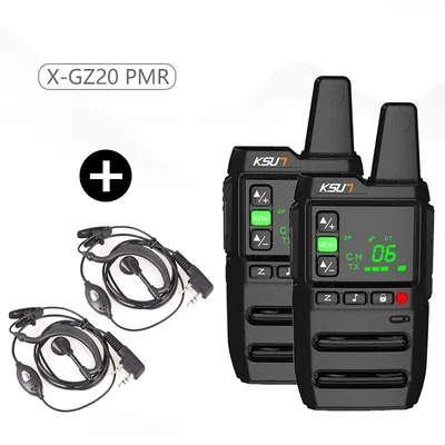 Portable Waterproof Walkie Talkies, 2 Pack, FRS Rechargeable, Two Way Radios, USB Charging Battery, Outdoor Camping, Hiking