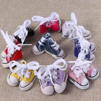 Fashion BJD Accessories Casual Shoes 3.5CM Sneakers Shoes For Children Doll Canvas Shoes Blyth Shoes