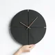1x Scandinavian Minimalist Wooden Wall Clock Living Room Personality Home Watch Silent Wall Clock