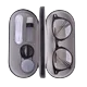 2023 New 2 In 1 Double Layer Glasses Box Contact Lens Case For Men Women Creative Dual Use Glasses