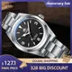 ADDIESDIVE AD2023 36mm Automatic Watch PT5000 Sapphire Crystal Mechanical Business Watches 10Bar