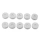 10pcs/lot silver Industrial Aluminum Bobbins Metal Spools Carft For Singer Brother Sewing Machine