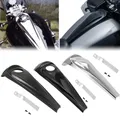 Moto Gloss nero opaco Smooth Dash Fuel Console coperchio del tappo del serbatoio del Gas per Harley