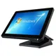 Fold all-aluminum airframe Touch the cash register fruit store maternal 15.1 inch capacitive touch