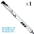 NEW Zenergy XL+Plus Putter Grip - Select XL Tour 2.0 3.0 or Flatso XL Plus 2.0 ( 13.75") White