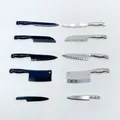 1/12 Dollhouse Mini Knives Model Dollhouse Kitchen Cooking Utensils Accessories Children's Pretend