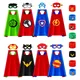 New Year SuperHero Capes for Kids and Masks Superhero Bracelet Toy Peter Parker Costumes for Boys