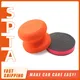 SPTA 3”Car Hand Wax Applicator Polish Clay Disc Pad Kit Sponge Tire Dressing Applicator with Grip