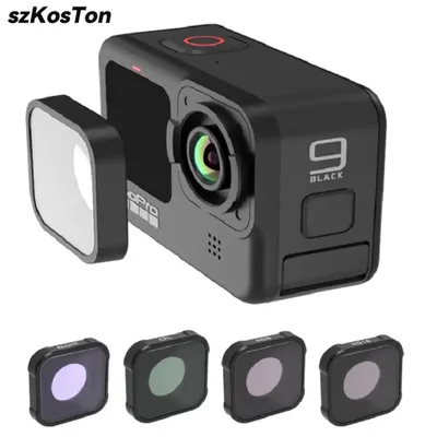 CPL ND8 ND16 ND32 Polarizer Filter for GoPro Hero 12 11 10 9 Black Go Pro Red Color Lens ND Filter Kits Camera Accessories