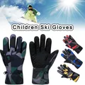 New Children Kids Winter Snow Warm Gloves Boy Girls Ski Snowboard Windproof Waterproof Thicken Keep