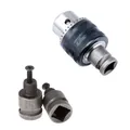 1/2'' 3/8" Drill Chuck Adaptor For Impact Wrench Conversion 1/2-20UNF with 1 Pc Screw