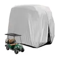 Golf Cart Covers 4 Passenger Waterproof Golf Cart Rain Cover for Most Golf Cart All-Season