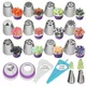27-piece set of Russian decorating nozzles leaf decorating tips pastry bag decorating bag cake