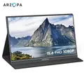 ARZOPA 1080P Portable Monitor 15.6 Inch Monitors for Laptop MAC Switch Xbox Phone PS4 PC USB C