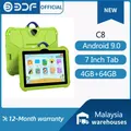 2024 BDF 7 Inch Kids Tablet Android 9.0PC Tablets For Children Study Education Bluetooth WiFi With