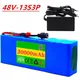 E-bike Battery 48v Lithium Battery 30Ah13 Series 3 Parallel + Charger 18650 Lithium Ion Battery Pack