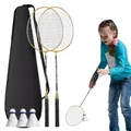 Badminton Racquet Professional Badminton Set For Adults Lightweight Badminton Equipment Sweat