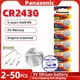 Panasonic 2-50PCS CR2430 3V ECR2430 DL2430 GPCR2430 lithium battery button coin battery watch