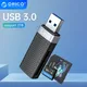 ORICO USB 3.0 Card Reader Flash Smart Memory Card 2 Slots for TF SD Micro SD Card Adapter Laptop