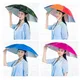 1PC Umbrella Hat Windproof Fishing Head Wearing Sunshade Rain Gear Outdoor Folding Portable Umbrella