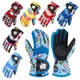 New Children Kids Winter Snow Warm Gloves Boy Girls Ski Snowboard Windproof Waterproof Thicken Keep