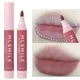 Waterproof Matte Lipliner Pencil Sexy Nude Brown Red Contour Tint Lipstick Lasting Non-stick Cup Lip