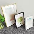 Aluminum Picture Frame Classic Certificate Frame For Wall Hanging With Plexiglass Metal Photo Frame